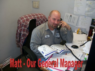 Matt - Our General Manager